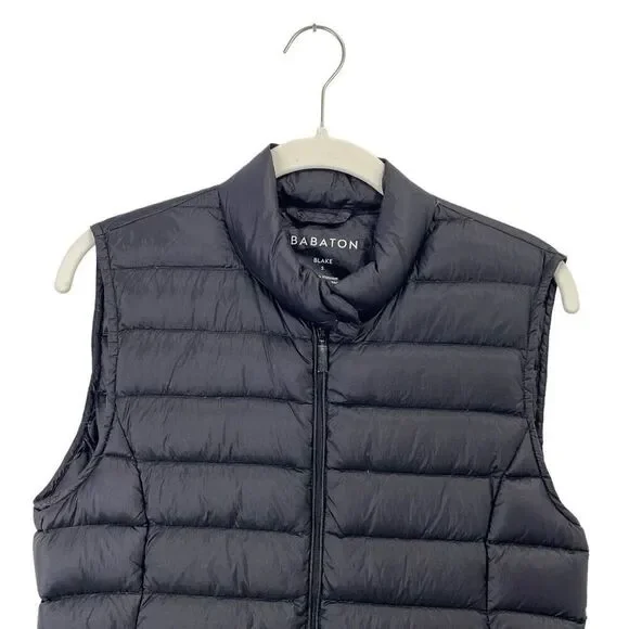 Aritzia Babaton Blake down puffer vest Size S black - Picture 3 of 12